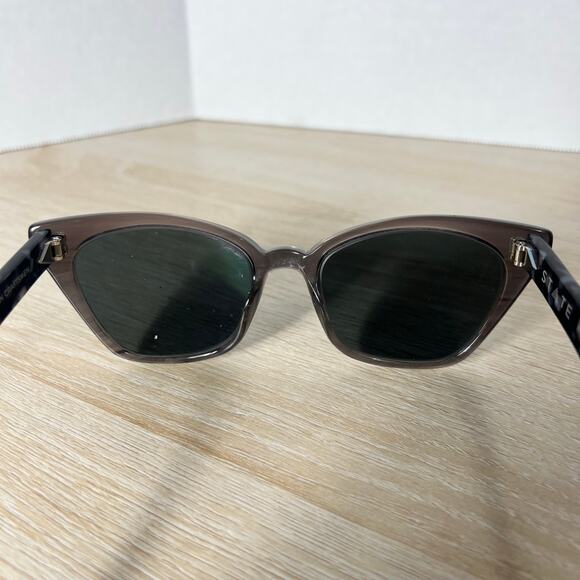 State Maud Mermaid Stargaze Sunglasses Gray Translucent FRAMES ONLY 53-18-140 main image 5
